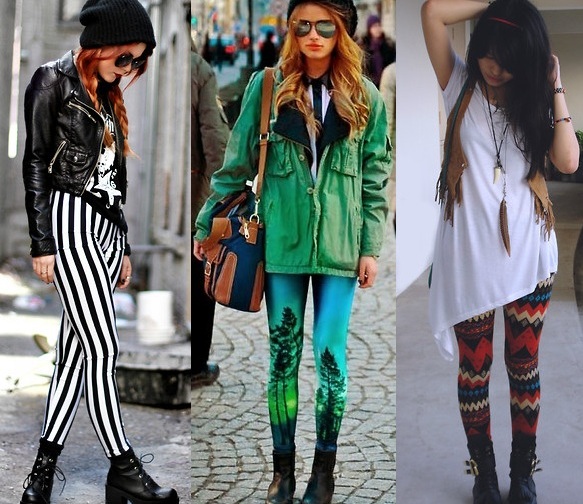 Como usar legging estampada