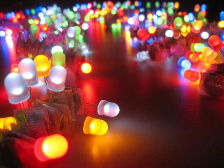 Iluminação de Abajur com leds