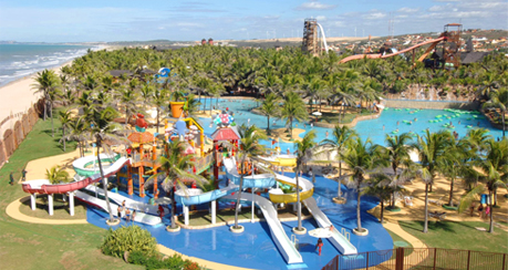O reveillon no resort Beach Park é inesquecível