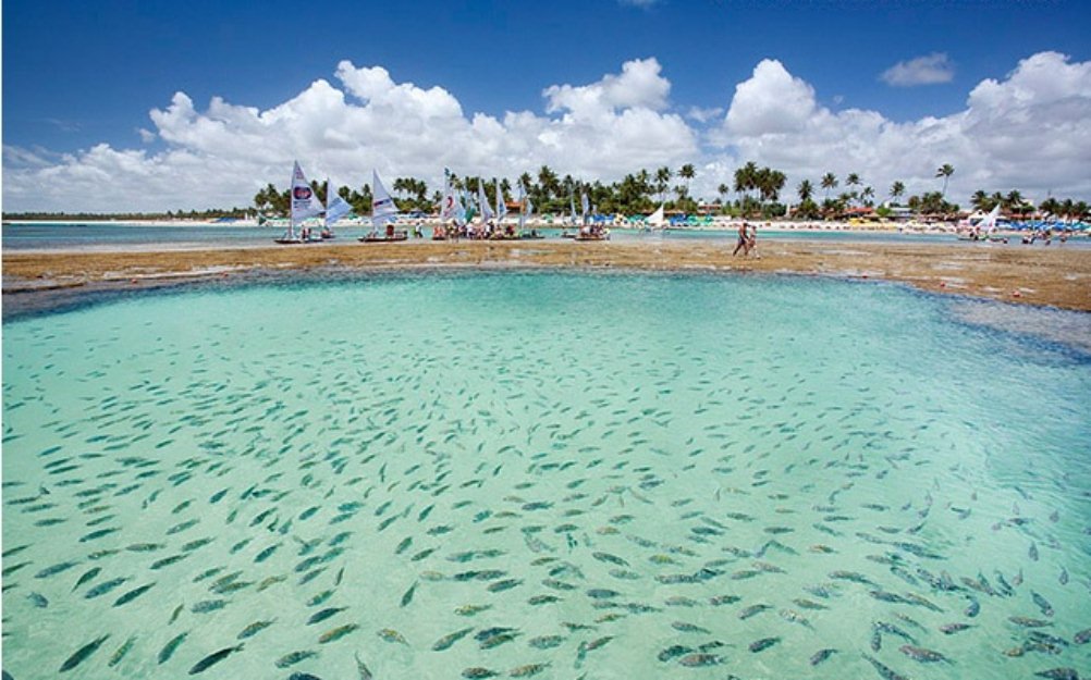Porto de Galinhas é um dos destinos mais procurados do Nordeste com lindas paisagens