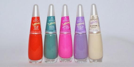 Coleção de esmaltes Impala Califórnia