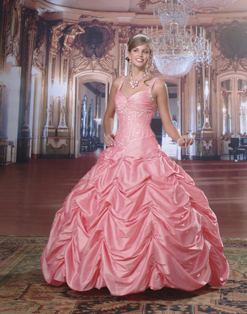 Vestido de noiva cor de rosa, fotos