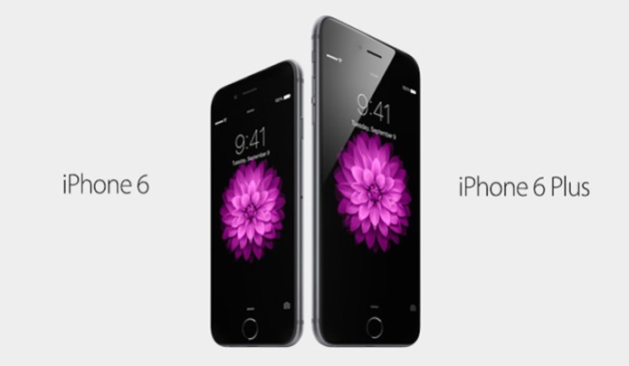 O novo iPhone 6 e o iPhone 6 Plus está muito bonito, maior e muito moderno (Foto: Divulgação)