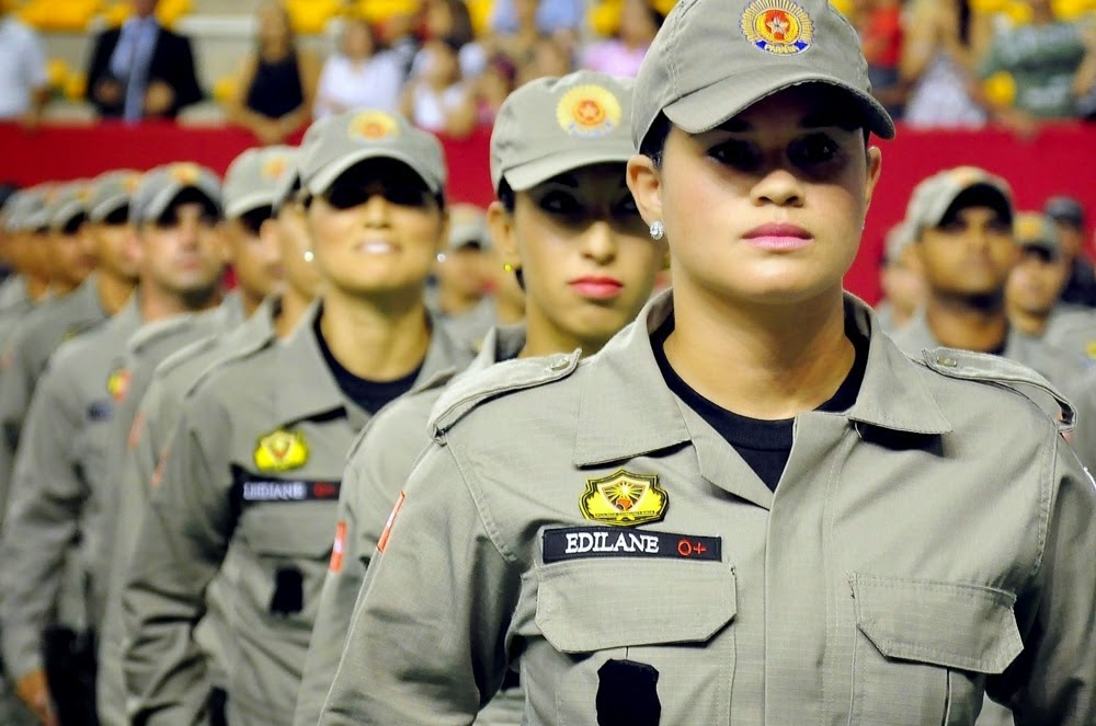 As mulheres também podem participar do concurso da Polícia Militar da Paraíba (Foto: Divulgação)