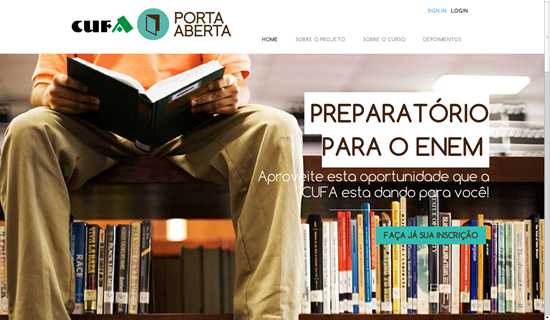 O Projeto Porta Aberta é mais uma iniciativa da CUFA que ajuda muitas pessoas a fazer o supletivo ensino médio online grátis (Foto: Divulgação)