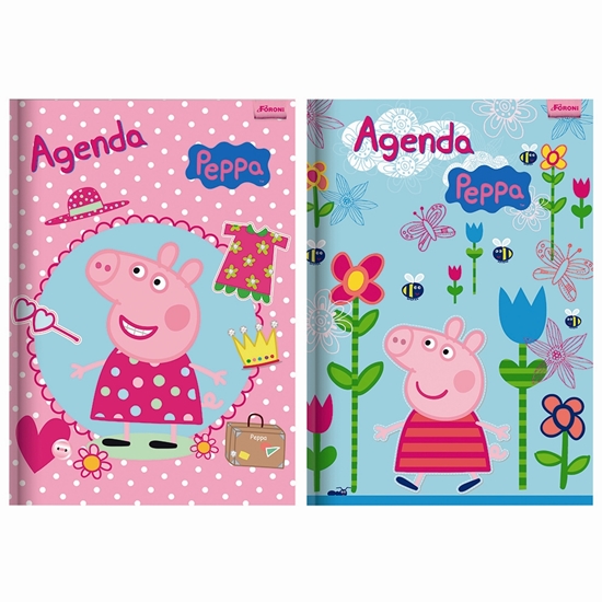 As agendas são com os personagens favoritos das crianças (Foto: Divulgação)